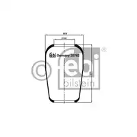 FEBI BILSTEIN 20762 Luftfederbalg