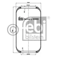 FEBI BILSTEIN 40399 Luftfederbalg