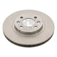 FEBI BILSTEIN 09073 Bremsscheiben 2 Stück vorn für RENAULT