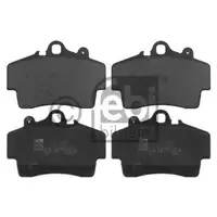 FEBI BILSTEIN 16759 Bremsbelagsatz für PORSCHE