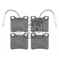 FEBI BILSTEIN 16137 Bremsbelagsatz für PEUGEOT