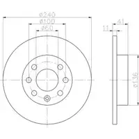TEXTAR 92111303 Bremsscheiben 2 Stück OPEL