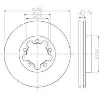 TEXTAR 92151803 Bremsscheiben 2 Stück FORD