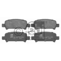 FEBI BILSTEIN 16659 Bremsbelagsatz für SUBARU, MITSUBISHI
