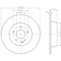 TEXTAR 93123503 Bremsscheiben 2 Stück MERCEDES-BENZ