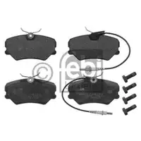 FEBI BILSTEIN 16818 Bremsbelagsatz für PEUGEOT, CITROËN
