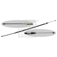 FEBI BILSTEIN 14208 Handbremsseil für VW, AUDI