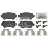 Febi Bilstein Bremsenset Scheiben Ø264 4-Loch voll Beläge hint. Opel Astra Combo