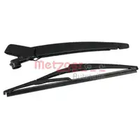 Wischarm Scheibenreinigung Metzger 2190190 Greenparts für Mercedes Benz Hinten