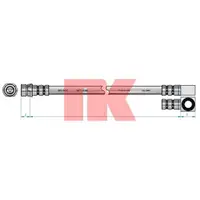 Bremsschlauch Nk 8525113 für Ford Hinterachse Links Hinterachse Rechts