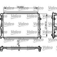 VALEO 735556 Motorkuhler VW GOLF VAN PH.2 1.4TSI