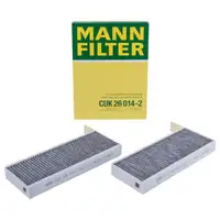 Filter Innenraumluft Mann-filter CUK 26 014-2 für Citroën für Peugeot