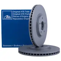 ATE 24.0128-0242.1 Bremsscheiben 2 Stück NISSAN