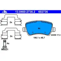 ATE 13.0460-2736.2 Belagsatz