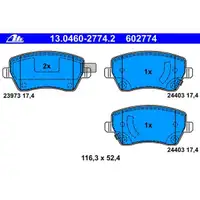 ATE 13.0460-2774.2 Belagsatz