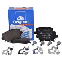 ATE Bremsenset Bremsscheiben 282 mm voll Bremsbeläge hinten Passat 3C