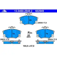 ATE 13.0460-2949.2 Belagsatz