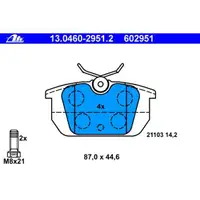 ATE 13.0460-2951.2 Belagsatz