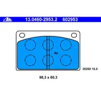 ATE 13.0460-2953.2 Belagsatz