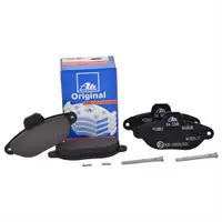 ATE Bremsenset Bremsscheiben 240,5 mm voll Bremsbeläge vorn Panda II