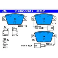 ATE 13.0460-3861.2 Belagsatz