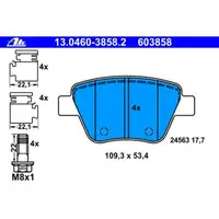 ATE 13.0460-3858.2 Belagsatz