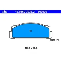 ATE 13.0460-3936.2 Belagsatz