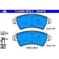 ATE 13.0460-3978.2 Belagsatz