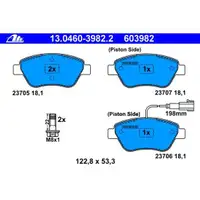 ATE 13.0460-3982.2 Belagsatz
