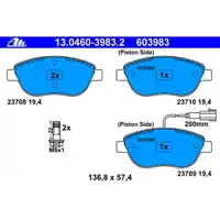 ATE 13.0460-3983.2 Belagsatz