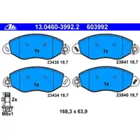 ATE 13.0460-3992.2 Belagsatz