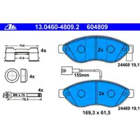 ATE 13.0460-4809.2 Belagsatz