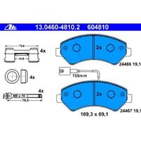 ATE 13.0460-4810.2 Belagsatz