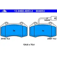 ATE 13.0460-4853.2 Belagsatz