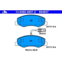 ATE 13.0460-4857.2 Belagsatz
