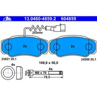 ATE 13.0460-4859.2 Belagsatz