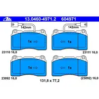 ATE 13.0460-4971.2 Belagsatz