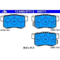 ATE 13.0460-5711.2 Belagsatz