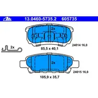 ATE 13.0460-5735.2 Belagsatz
