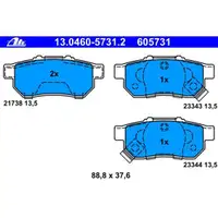 ATE 13.0460-5731.2 Belagsatz