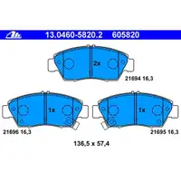ATE 13.0460-5820.2 Belagsatz