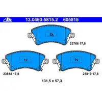 ATE 13.0460-5815.2 Belagsatz