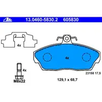 ATE 13.0460-5830.2 Belagsatz