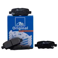 ATE Bremsenset Bremsscheiben Ø292 belüftet Bremsbeläge hinten Nissan X-Trail T30