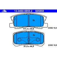 ATE 13.0460-5855.2 Belagsatz