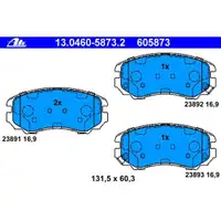 ATE 13.0460-5873.2 Belagsatz