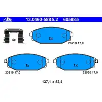 ATE 13.0460-5885.2 Belagsatz
