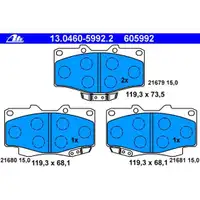 ATE 13.0460-5992.2 Belagsatz