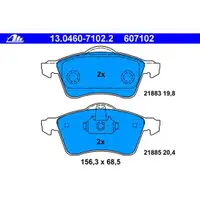 ATE 13.0460-7102.2 Belagsatz