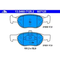 ATE 13.0460-7125.2 Belagsatz